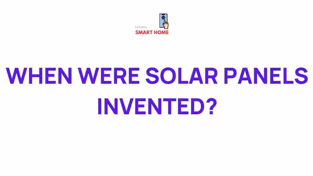 history-of-solar-panels