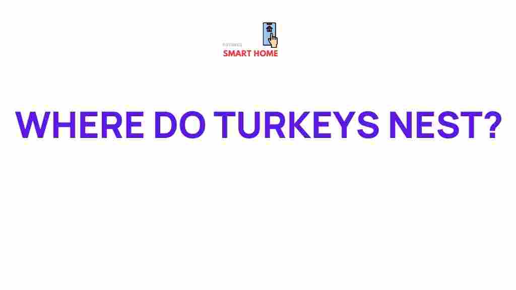 turkey-nesting-habits